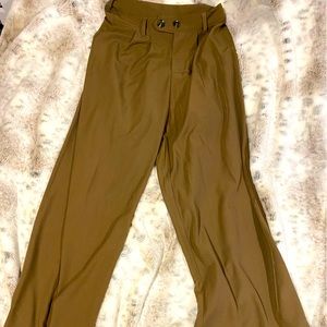 Tan flowy pants